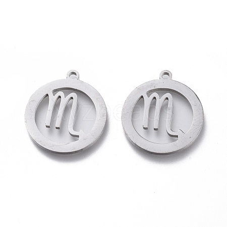 Non-Tarnish 304 Stainless Steel Pendants STAS-L249-002E-1