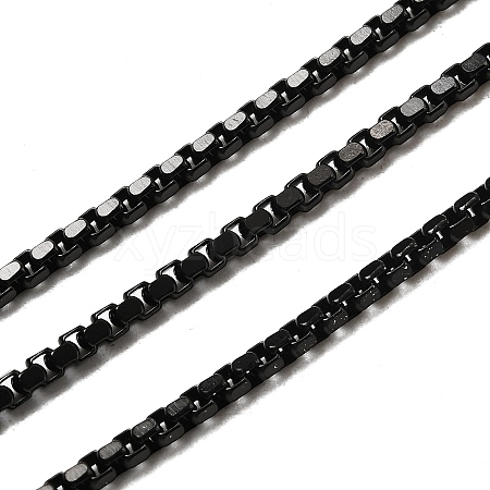 304 Stainless Steel Box Chains CHS-P007-32B-01-1