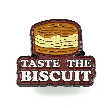 Taste The Biscuit Alloy Badges JEWB-M041-02K-1