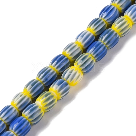 Handmade Lampwork Beads Strands LAMP-K041-01A-04-1