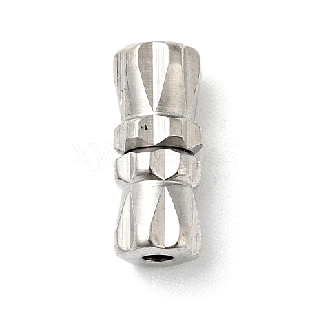 Non-Tarnish 304 Stainless Steel Screw Clasps STAS-C056-10P-1