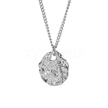 Non-Tarnish Stainless Steel Pendant Necklaces for Women KT3056-2-1