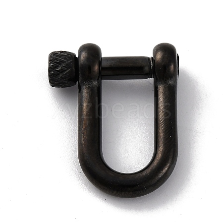 Ion Plating(IP) 304 Stainless Steel D-Ring Anchor Shackle Clasps STAS-P182-19B-A-1