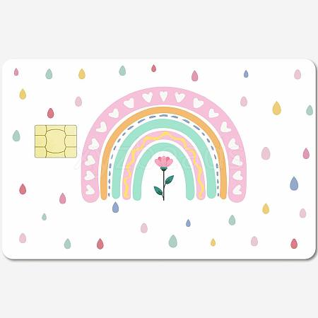 PVC Plastic Waterproof Card Stickers DIY-WH0432-107-1