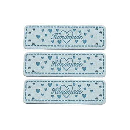 Heart Printed PU Leather Small Label PW-WG7D637-04-1