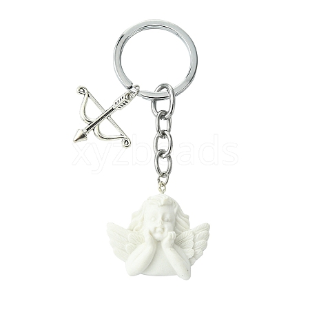 Alloy & Resin Keychain KEYC-YW00080-1