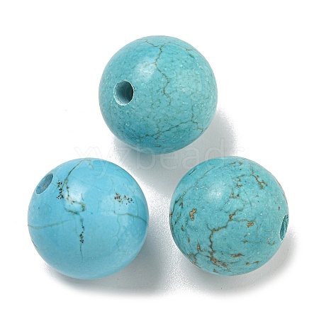 Synthetic Turquoise Beads G-G147-01R-1