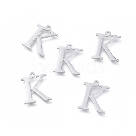 Tarnish Resistant 304 Stainless Steel Charms STAS-K215-05P-1