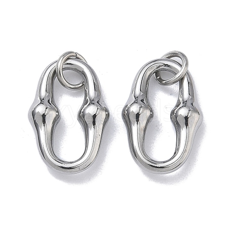 304 Stainless Steel Pendants STAS-C170-01P-1