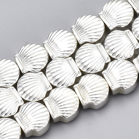 Electroplate Non-magnetic Synthetic Hematite Beads Strands X-G-T061-181S-1