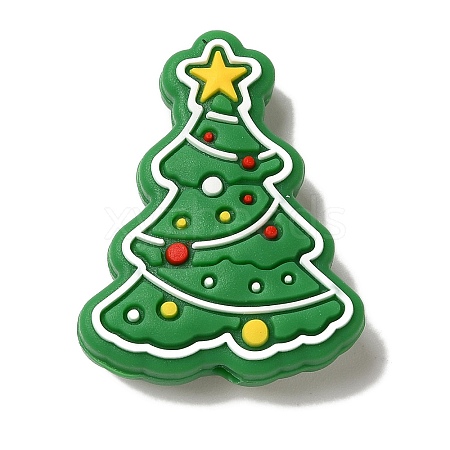 Christmas series Silicone Beads SIL-S006-01M-1