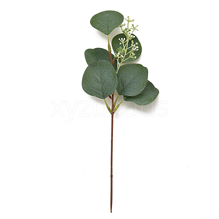 Plastic Artificial Eucalyptus Leaf PW-WGFCE17-05-1