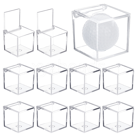 Transparent Plastic Gift Boxes CON-WH0003-14-1