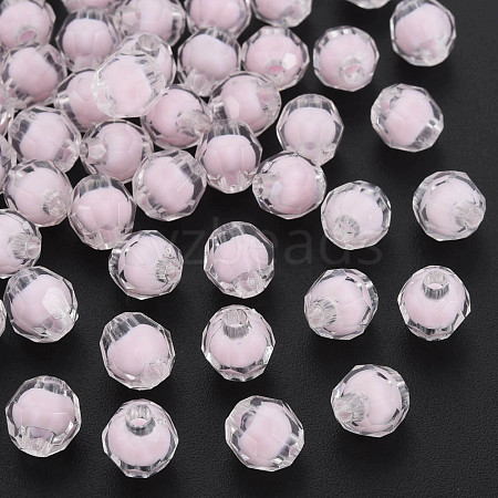 Transparent Acrylic Beads TACR-S152-17A-SS2112-1