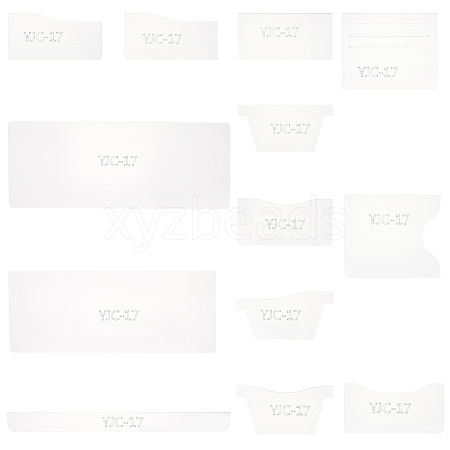 Acrylic Card Bag Templates DIY-WH0304-816-1