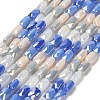 Electroplate Glass Beads Strands X-EGLA-P065-02A-05-1