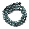 Natural Blue Jade Beads Strands G-H341-8mm-02-3