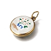 Double-sided Printed 304 Stainless Steel Pendants SA-CBA45D9-01B-2