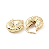 Brass Thick Hoop Earrings for Women EJEW-F303-11G-2