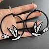 Acrylic Dangle Earrings FS-WG2019C-03-1
