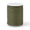 Round Waxed Polyester Cord X-YC-G006-01-1.0mm-37-1