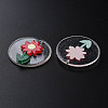 Cellulose Acetate(Resin) Pendants KY-N015-75-4