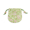 Chinese Brocade Sachet Coin Pouches ABAG-WH0023-17G-1
