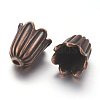 Tibetan Style Caps TIBEB-00864-R-NR-2