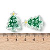 Christmas Decorations Theme Opaque Acrylic Bead with Enamel X-OACR-Z021-01L-3