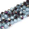 Electroplate Glass Beads Strands LS-EGLA-A034-J6mm-F04-1