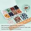 144G 8 Style Natural & Synthetic Gemstone Beads G-NB0002-62-2