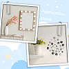 250Pcs Acrylic Self Adhesive Mirror Wall Stickers AJEW-SP0001-21A-5