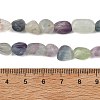 Natural Rainbow Fluorite Beads Strands GG-C286-A27-5