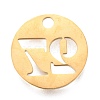 304 Stainless Steel Pendants X-STAS-F233-27-G-2