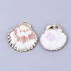 Electroplate Sea Shell Pendants SSHEL-S258-69-2