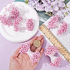 Cotton with Gypsum Artificial Flower Core for Hairpin Accessories DIY-WH20001-21C-3