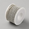 Alloy Rhinestone Cup Chains RB-WH0005-20-2