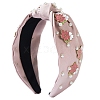 Alloy Cloth Hair Bands for Women PW-WG9157C-04-1