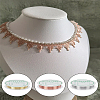 3 Rolls 3 Colors Round Copper Wire KK-LP0004-21C-3