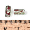 Picasso Transparent Glass Bugle Beads SEED-N010-02K-3