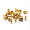 Golden Alloy Column Beads LS-K08WS012-2