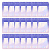 40Pcs Rectangle Glitter Holographic Plastic Resealable Packaging Bags ABAG-TA0001-97B-01-2