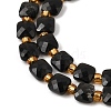 Natural Obsidian Beads Strands GG-CBA96AE-A05-6x6mm-4