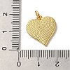 Rack Plating Brass Pendants KK-U027-38G-02-3
