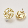 Alloy Stud Earring Findings PALLOY-S121-251-1