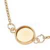 304 Stainless Steel Cable Chain Satellite Chain Bracelet Making BJEW-JB13163-01-3