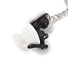 Alloy with PVC Plastic Cute Keychain KEYC-Z006-02P-A-3