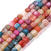 Natural Weathered Agate Beads Strands G-NH0038-01A-1