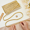 Polyester Braided Lace Ribbons OCOR-WH0105-181A-3
