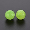 Imitation Jelly Acrylic Beads MACR-S373-97C-E06-3